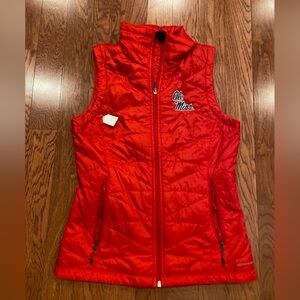 Ole Miss Columbia Omni Heat Women’s Vest Size Small
